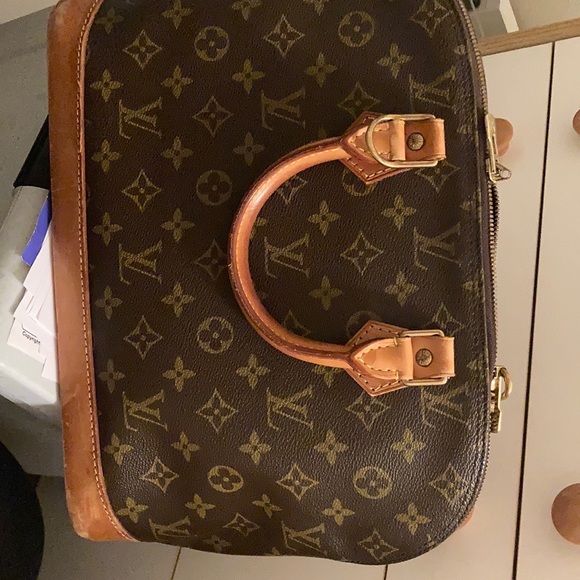Louis Vuitton Monogram Alma Bag PM Brown Authentic - Picture 7 of 7